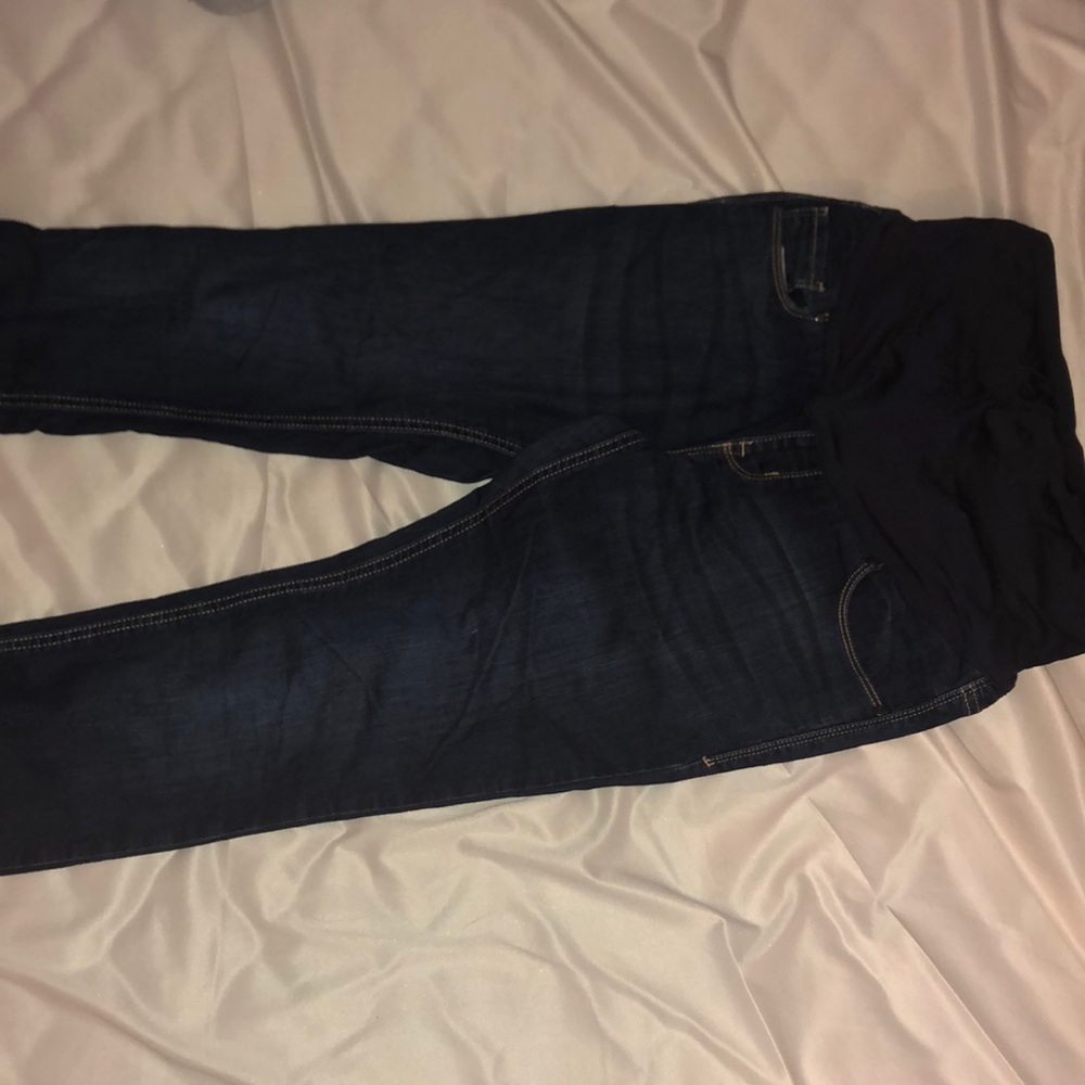 Maternity jeans, full panel, full length